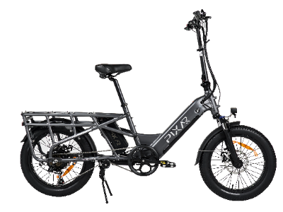 Dark Slate Gray Electric Bike Plus 7 - 20.4AH