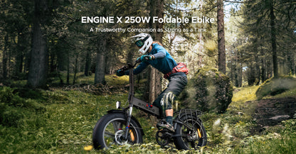 Dark Slate Gray ENGWE ENGINE X ELCETRIC BIKE 250W Motor