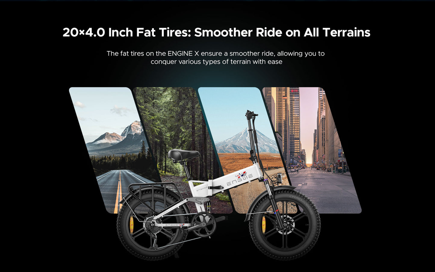 Gray ENGWE ENGINE X ELCETRIC BIKE 250W Motor