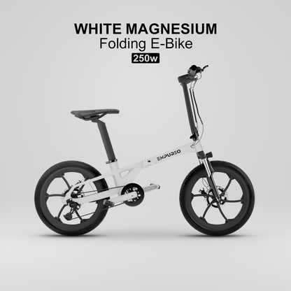 20″ Empureo Electric Folding Bike | Lightweight & Functional