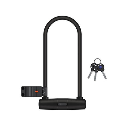 Serfas 10mm U-Lock w/Bracket & Cable | Secure & Durable